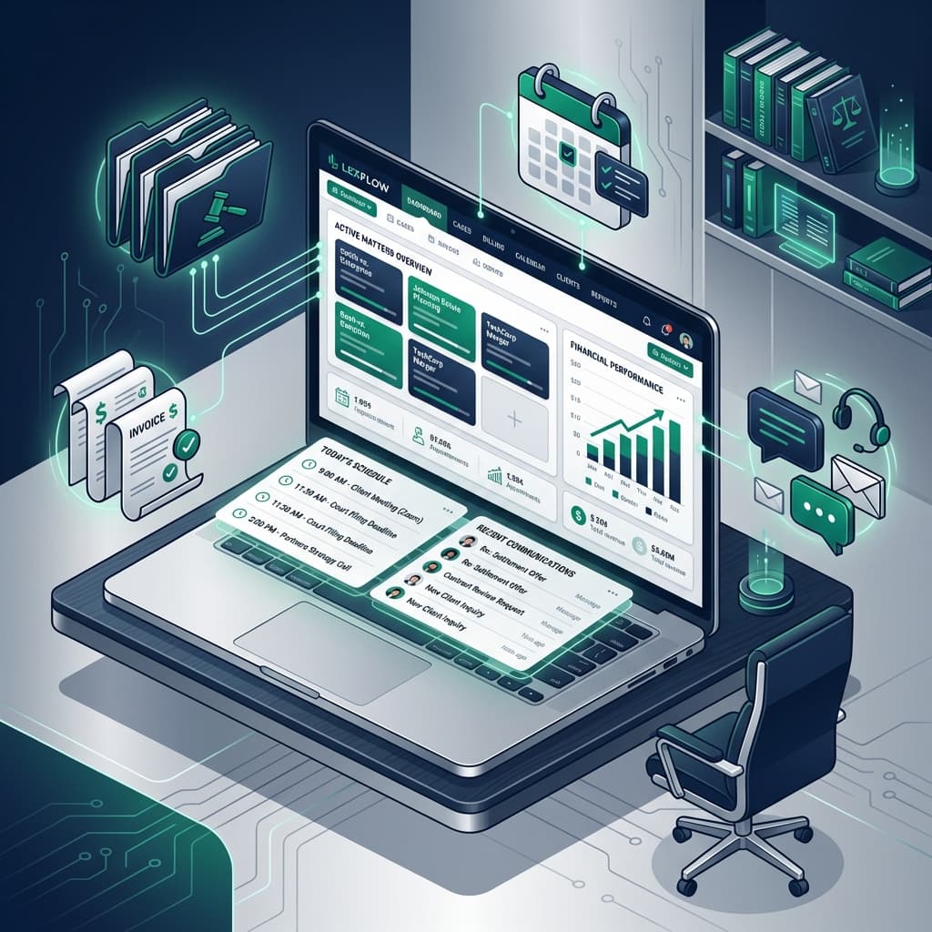 LawSuite Pro Dashboard